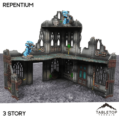Tabletop Terrain Ruins 3 Story Ruin Repentium