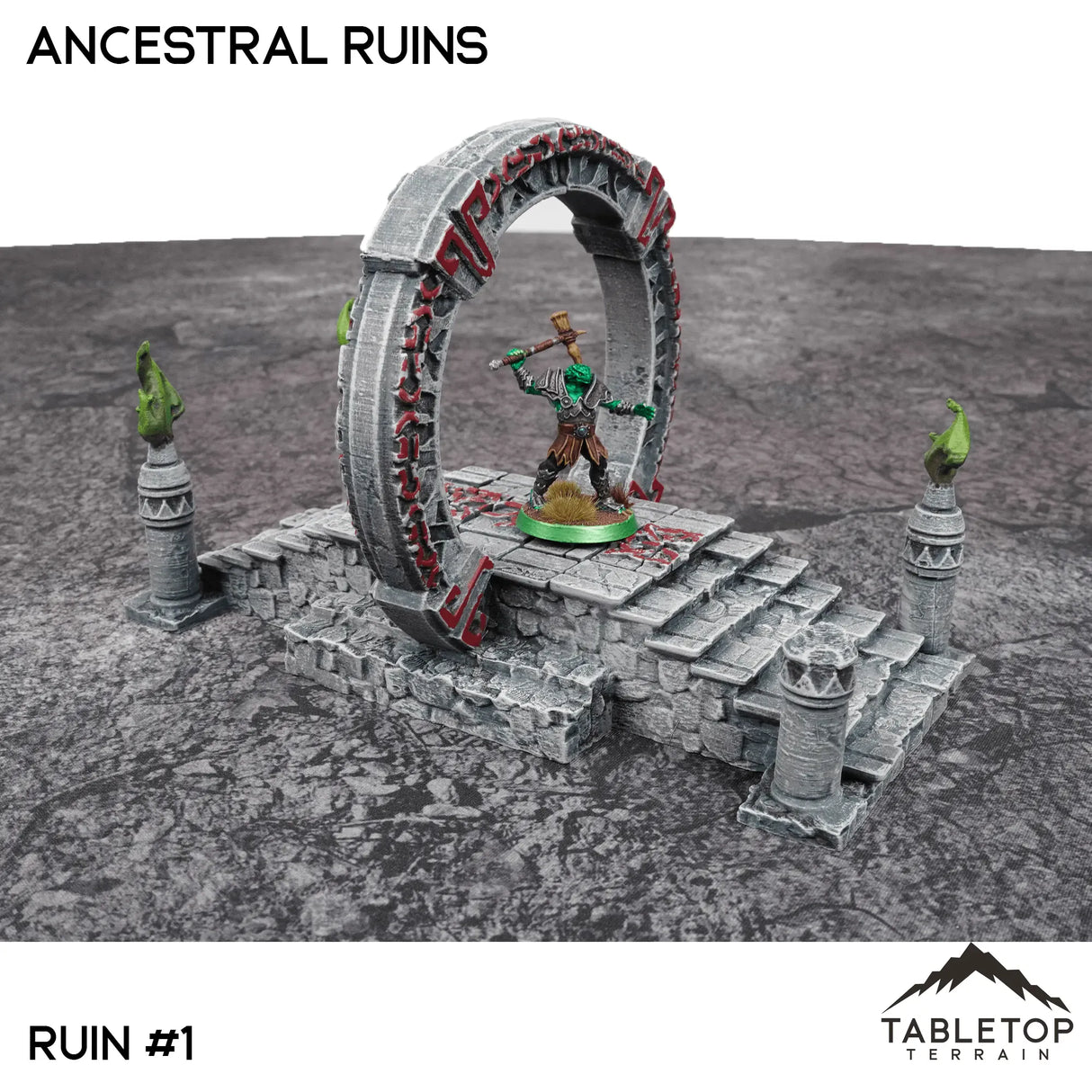 Tabletop Terrain Ruins 32mm / Ruins 1 Ancestral Ruins