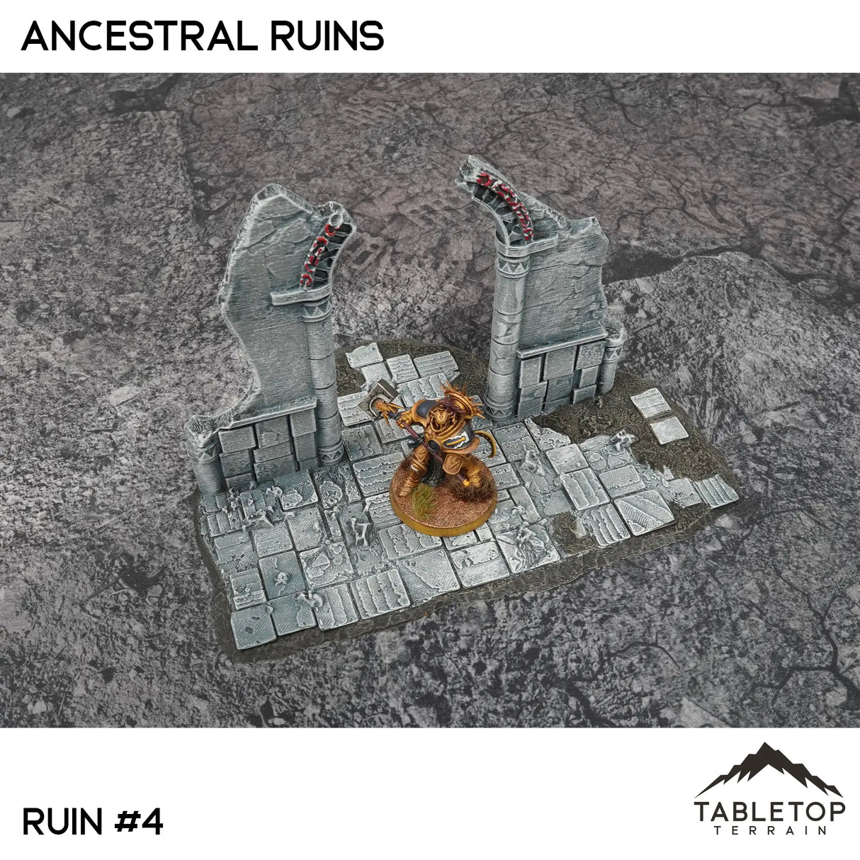 Tabletop Terrain Ruins 32mm / Ruins 4 Ancestral Ruins