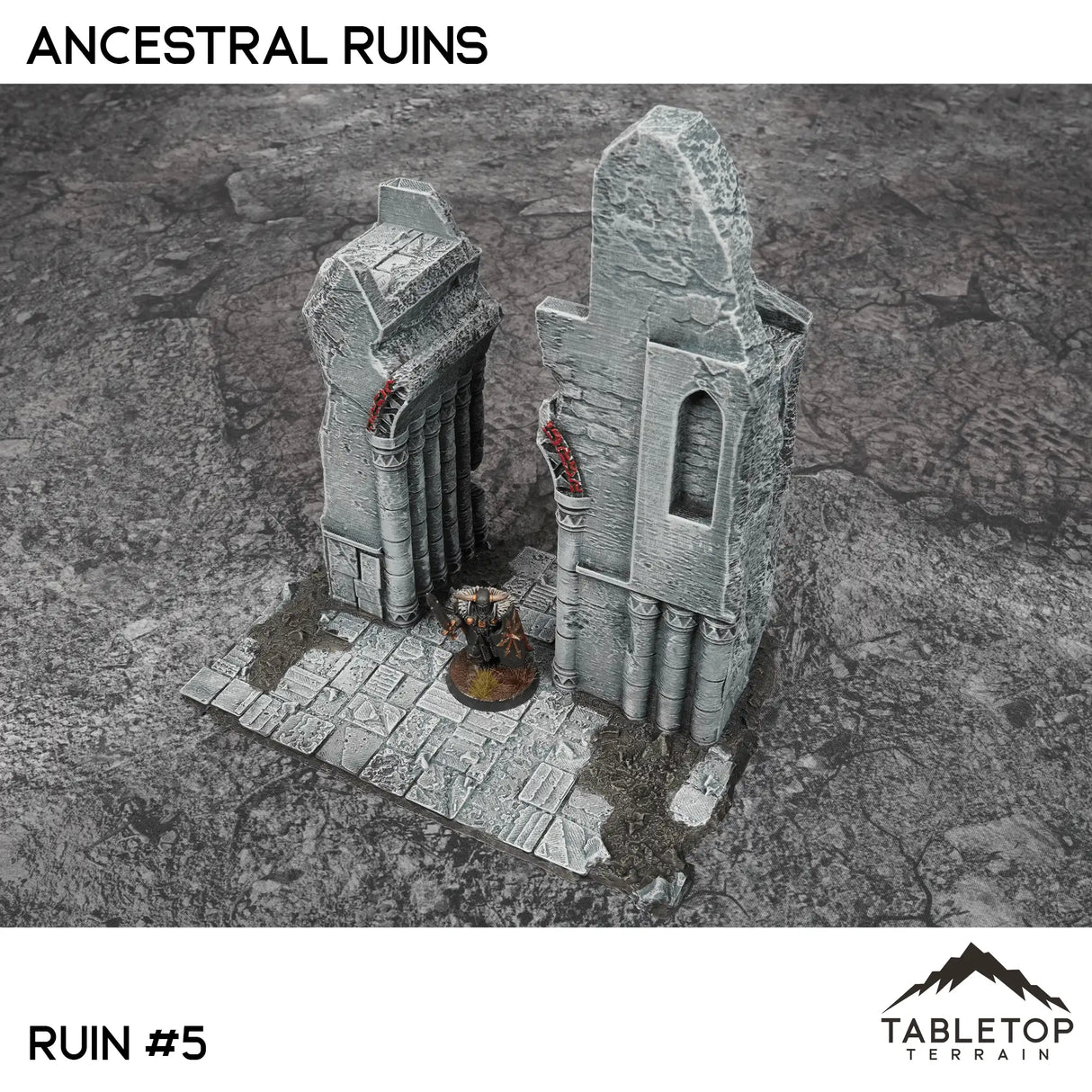 Tabletop Terrain Ruins 32mm / Ruins 5 Ancestral Ruins