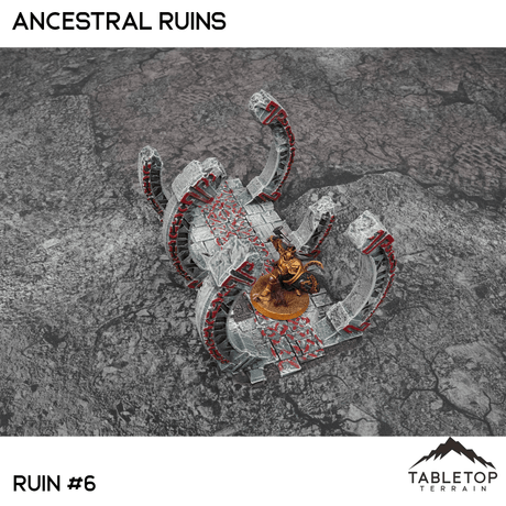 Tabletop Terrain Ruins 32mm / Ruins 6 Ancestral Ruins