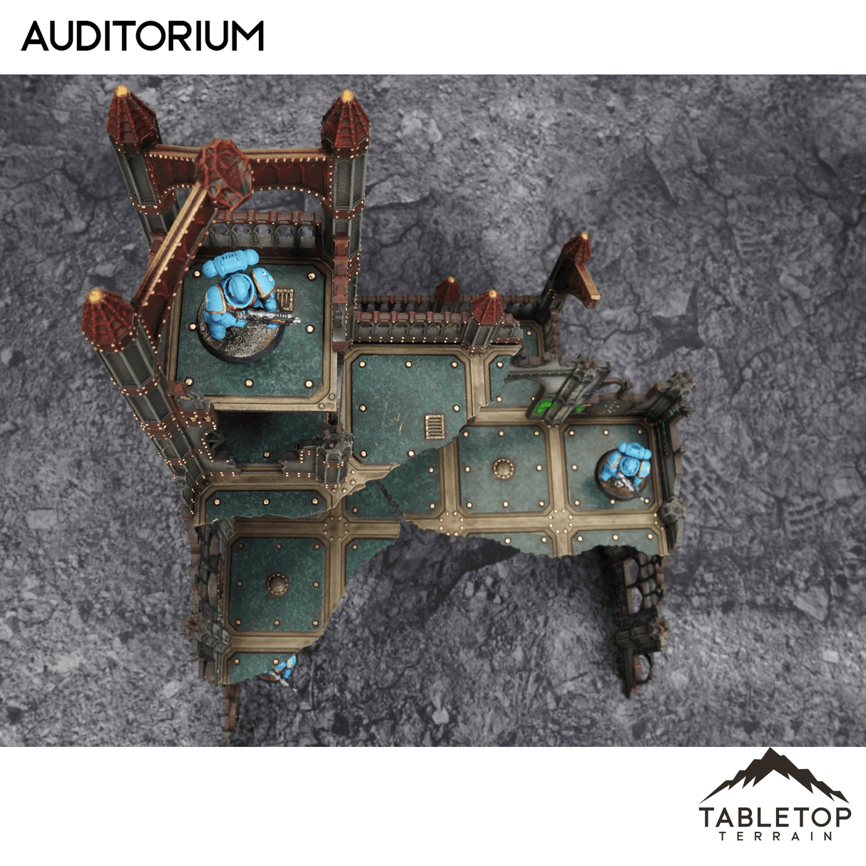 Tabletop Terrain Ruins Auditorium