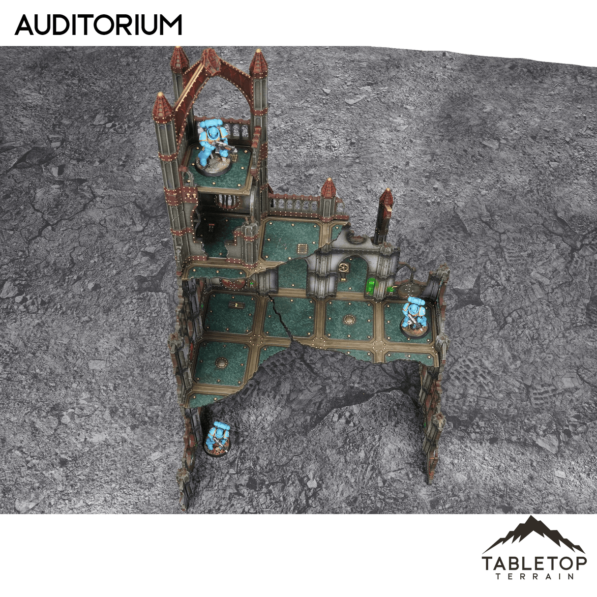 Tabletop Terrain Ruins Auditorium
