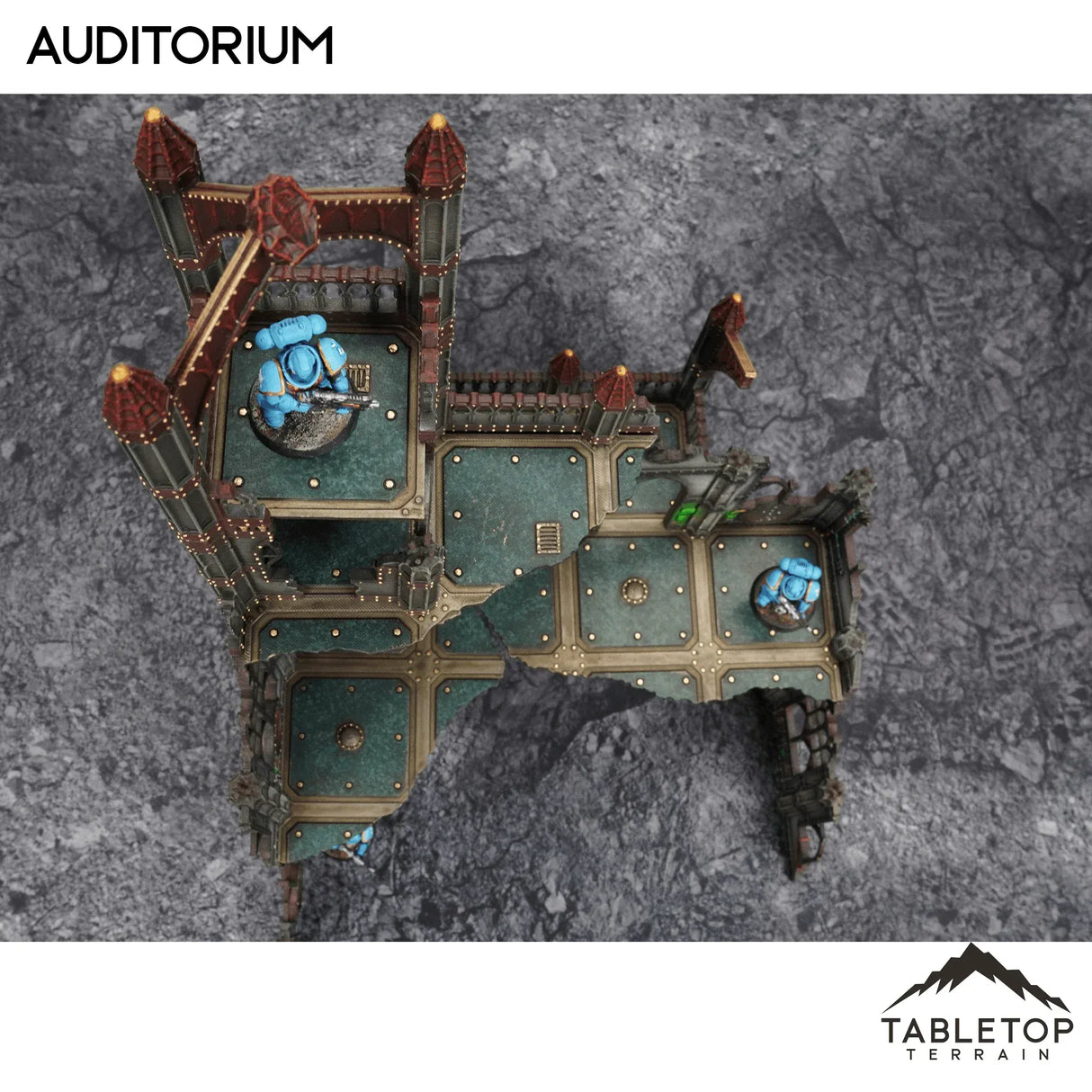 Tabletop Terrain Ruins Auditorium