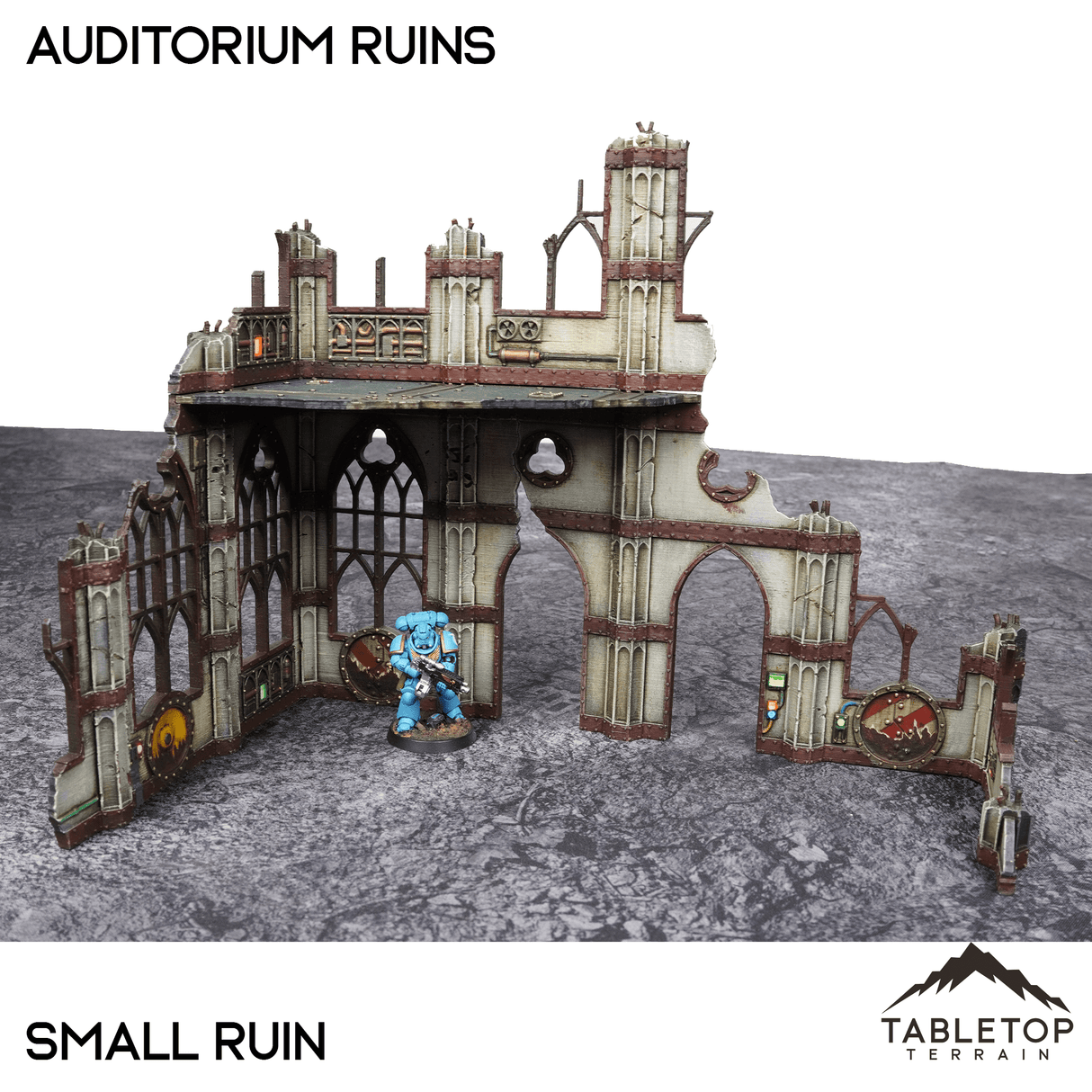 Tabletop Terrain Ruins Auditorium Ruins