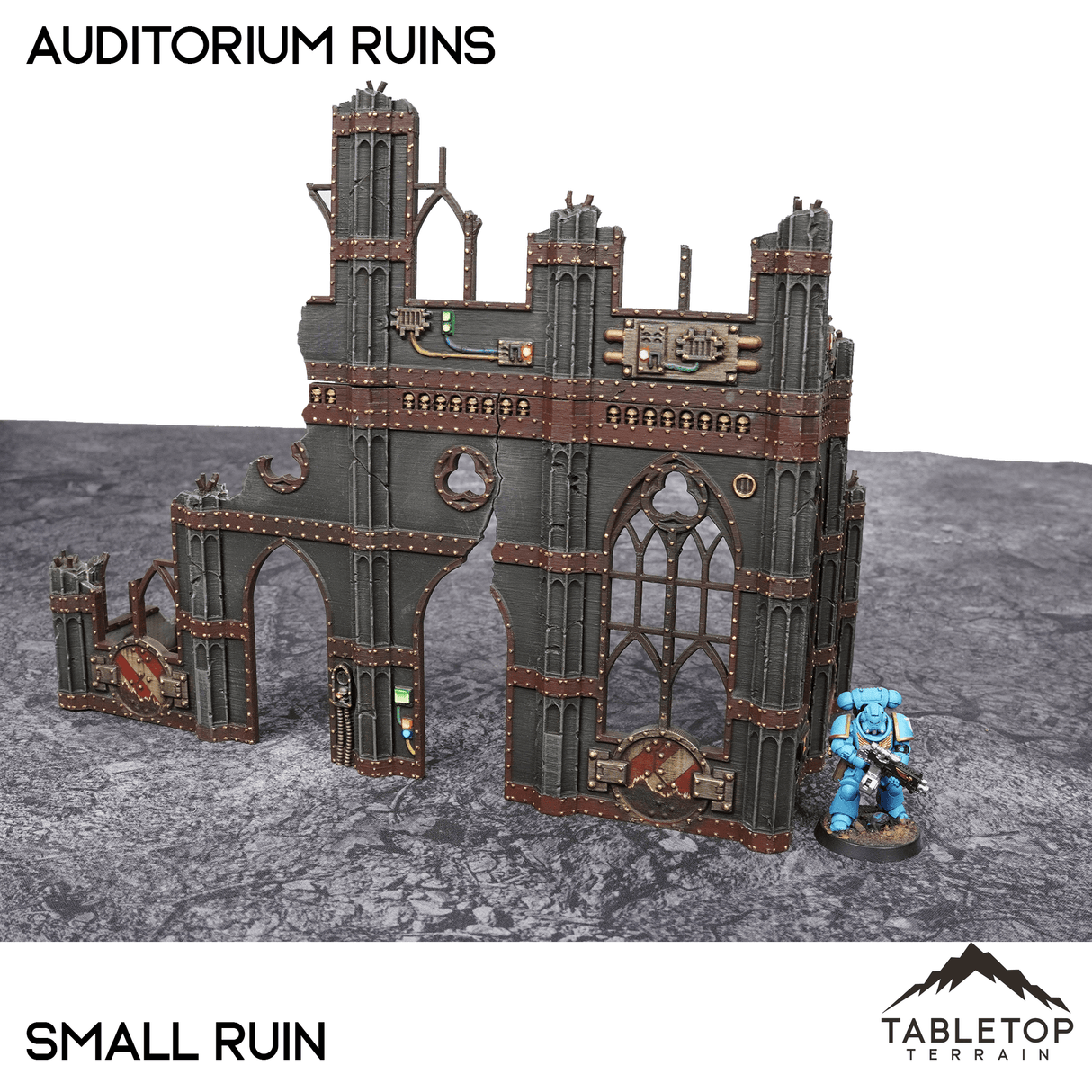 Tabletop Terrain Ruins Auditorium Ruins
