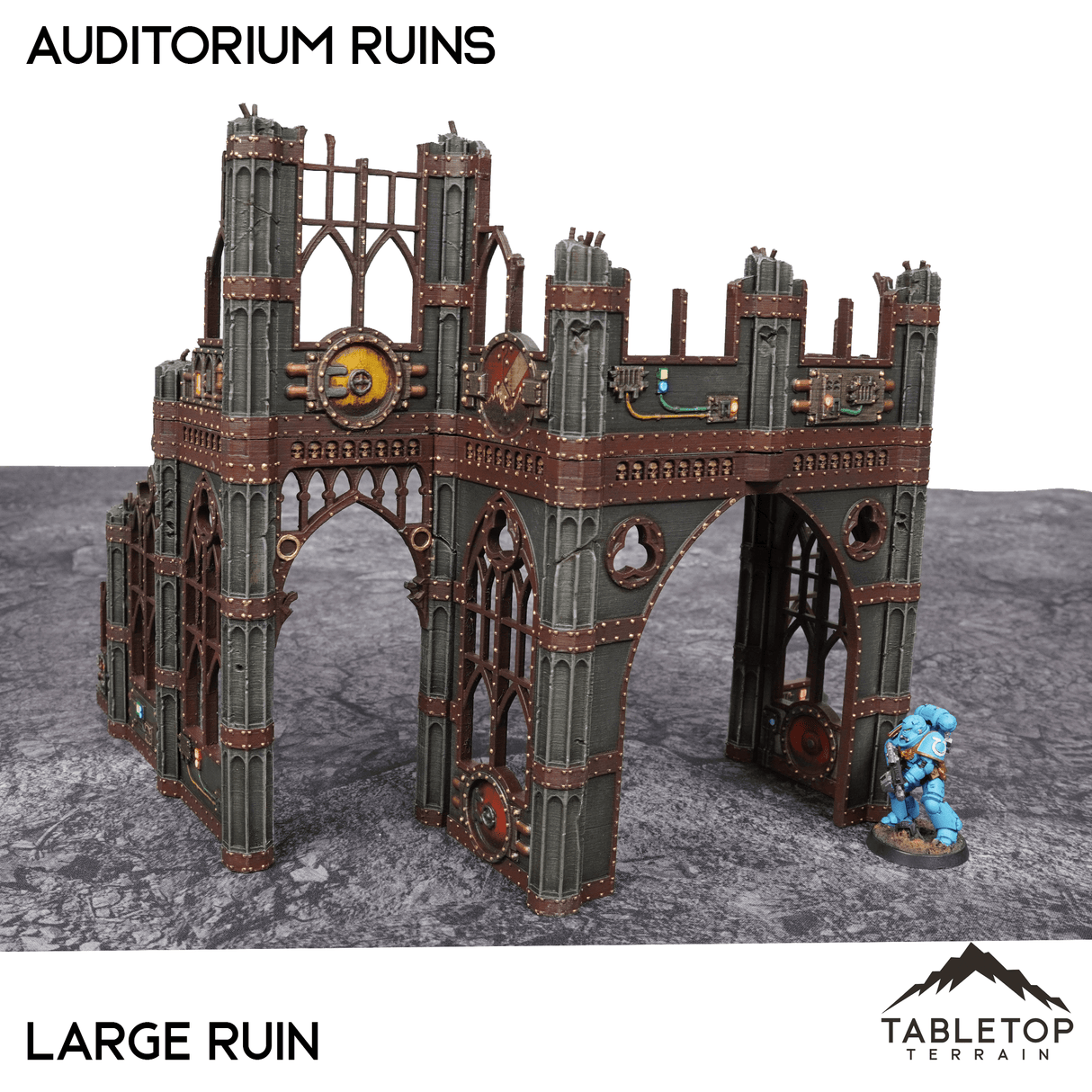Tabletop Terrain Ruins Auditorium Ruins