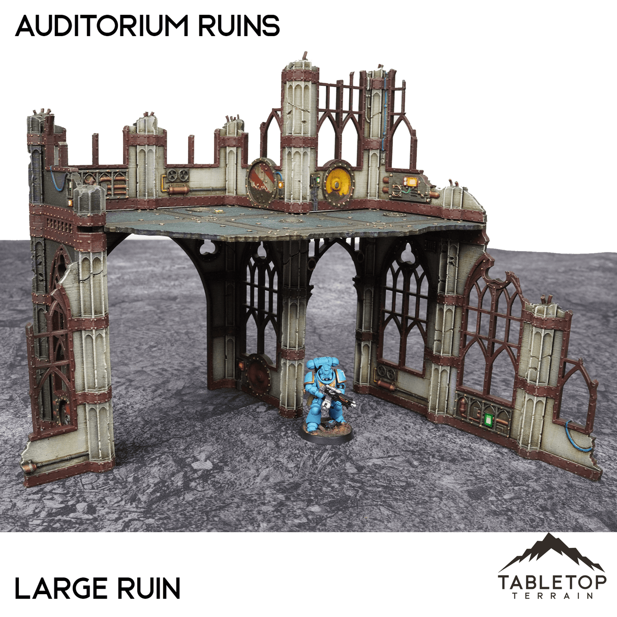Tabletop Terrain Ruins Auditorium Ruins