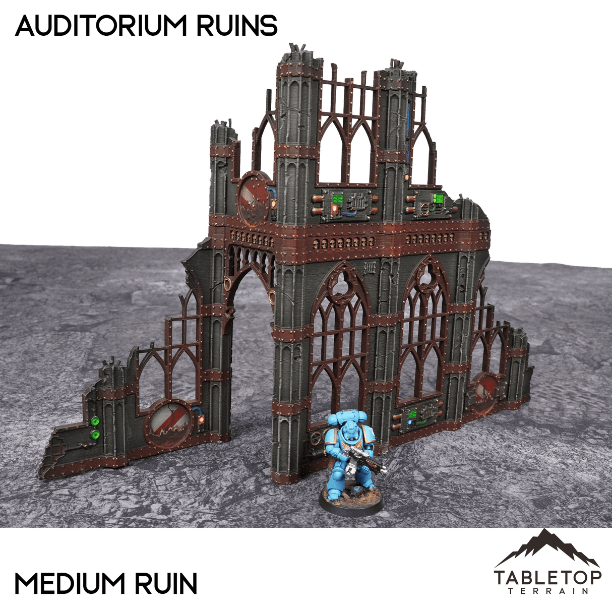 Tabletop Terrain Ruins Auditorium Ruins