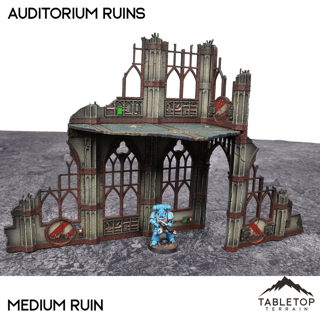 Tabletop Terrain Ruins Auditorium Ruins