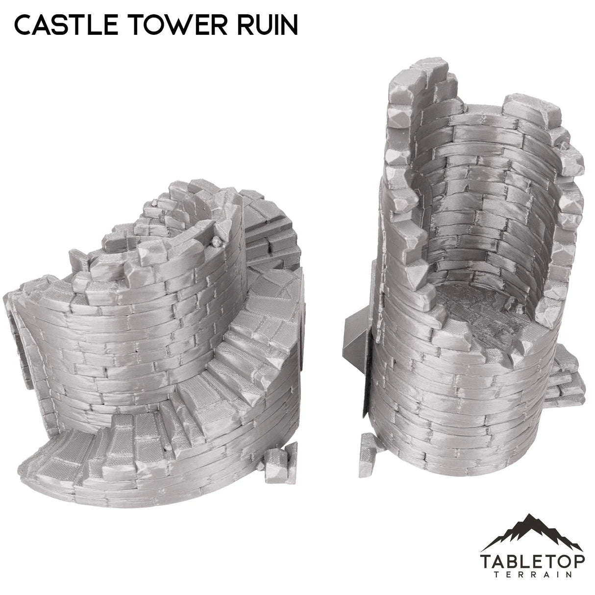 Tabletop Terrain Ruins Castle Tower Ruin
