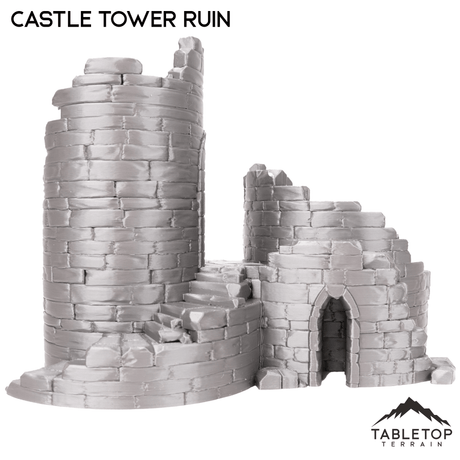 Tabletop Terrain Ruins Castle Tower Ruin