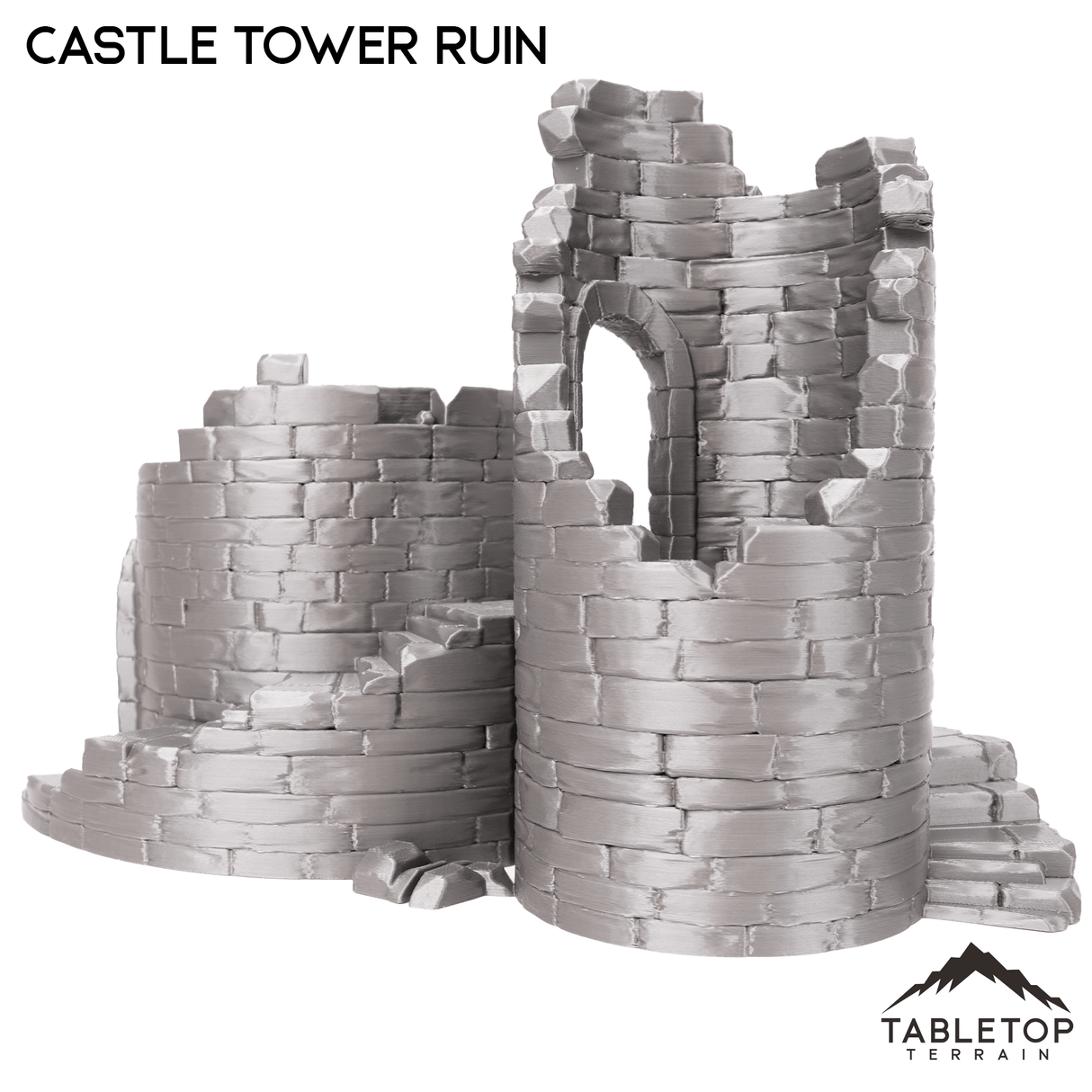 Tabletop Terrain Ruins Castle Tower Ruin