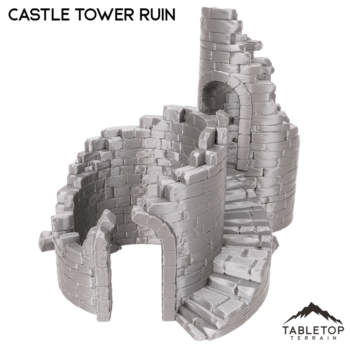 Tabletop Terrain Ruins Castle Tower Ruin