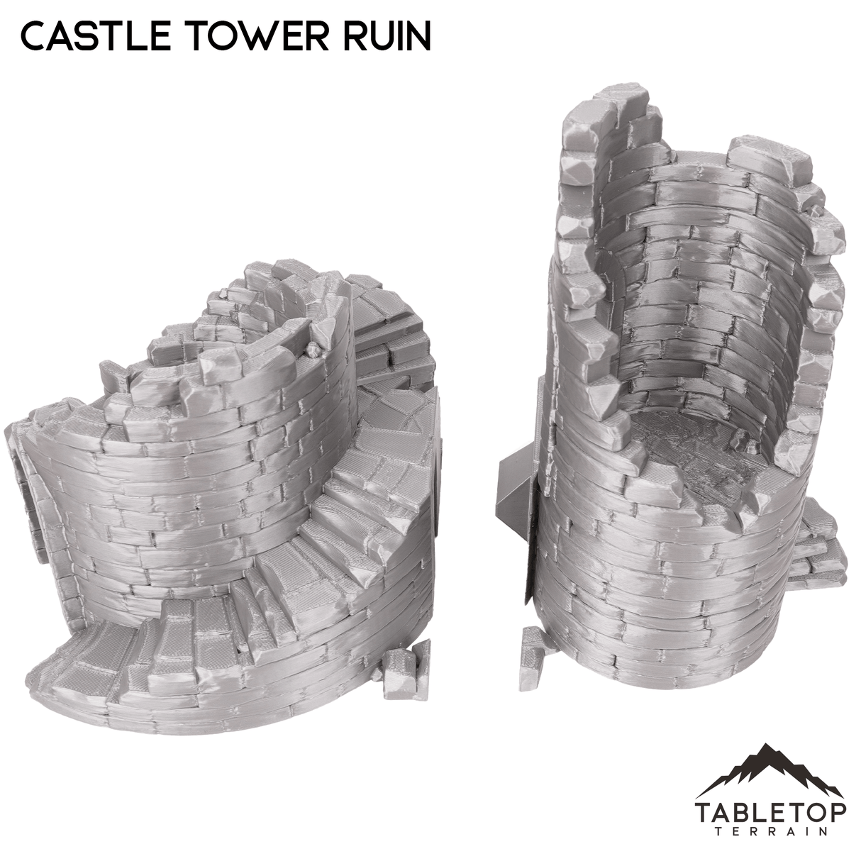 Tabletop Terrain Ruins Castle Tower Ruin