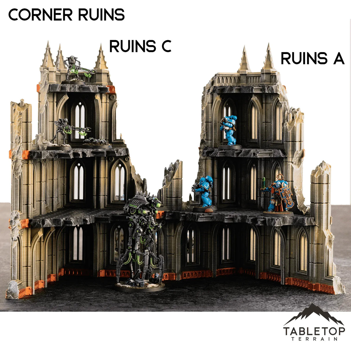 Tabletop Terrain Ruins Corner Ruins - The Desolation of Emerita