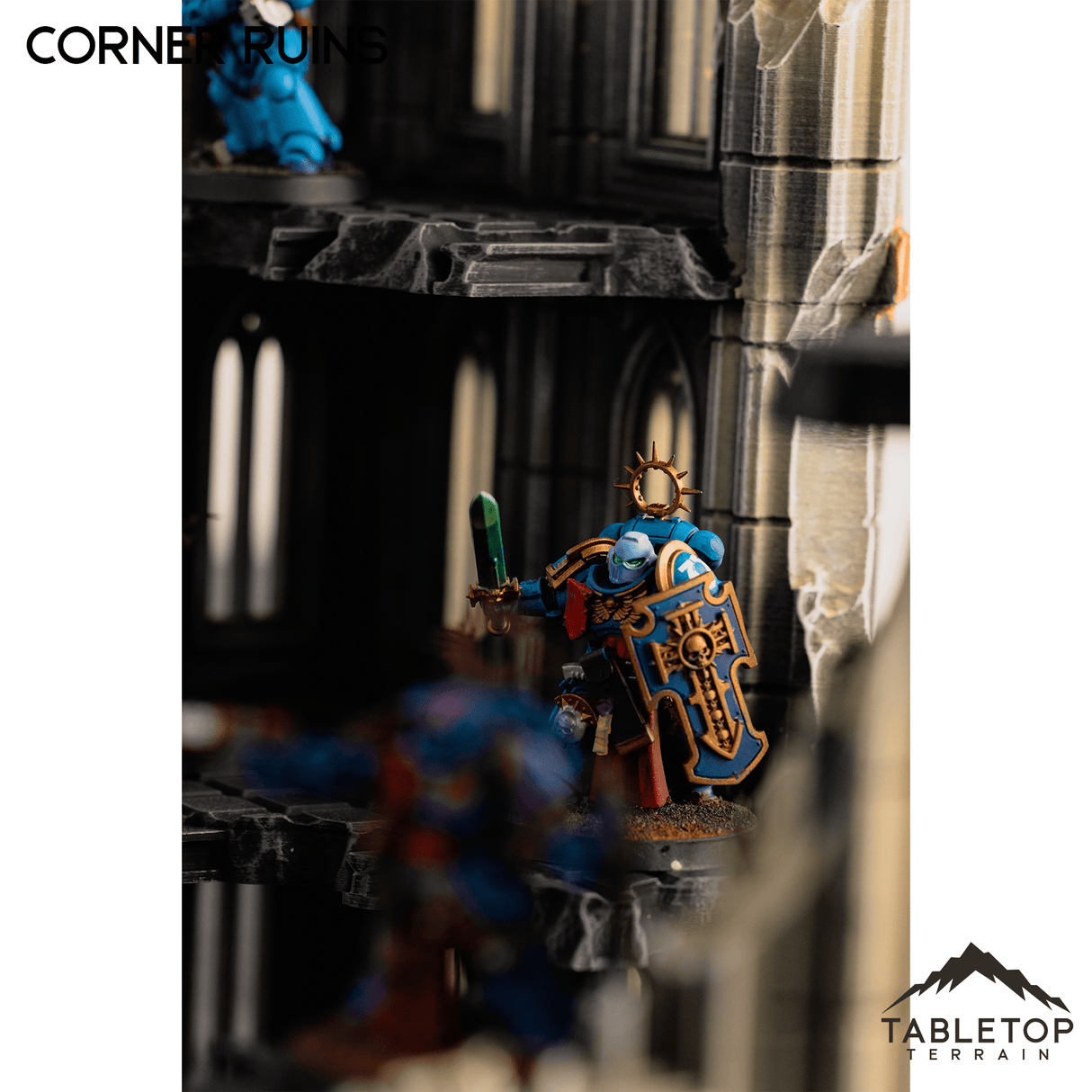 Tabletop Terrain Ruins Corner Ruins - The Desolation of Emerita