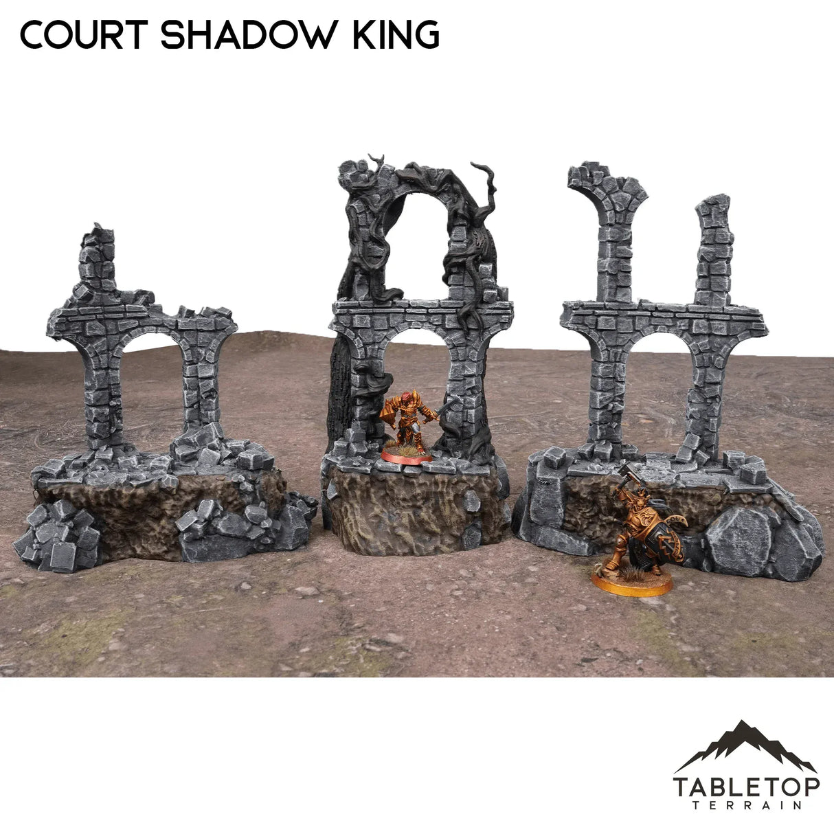 Tabletop Terrain Ruins Court of the Shadow King - Fantasy Terrain