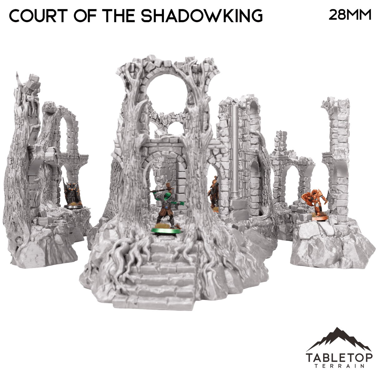 Tabletop Terrain Ruins Court of the Shadow King - Fantasy Terrain
