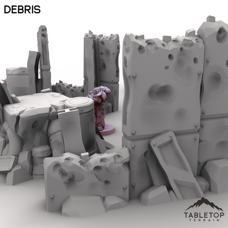 Tabletop Terrain Ruins Debris