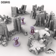 Tabletop Terrain Ruins Debris