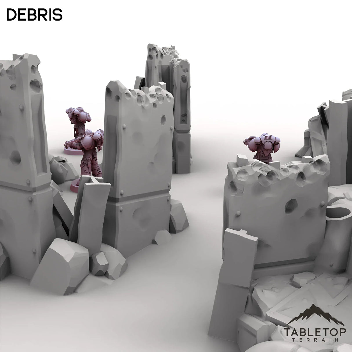 Tabletop Terrain Ruins Debris