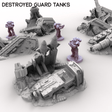 Tabletop Terrain Ruins Destroyed Guard Tanks