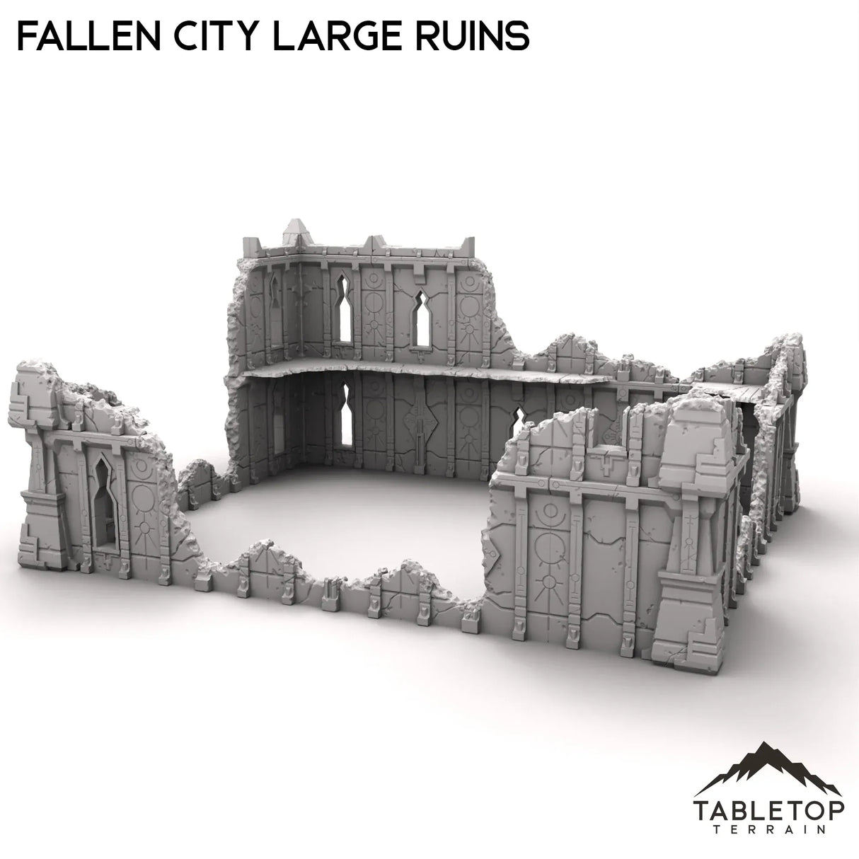 Tabletop Terrain Ruins Fallen City Large Ruins