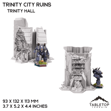 Tabletop Terrain Ruins HEXTECH Trinity City Ruins - 6mm