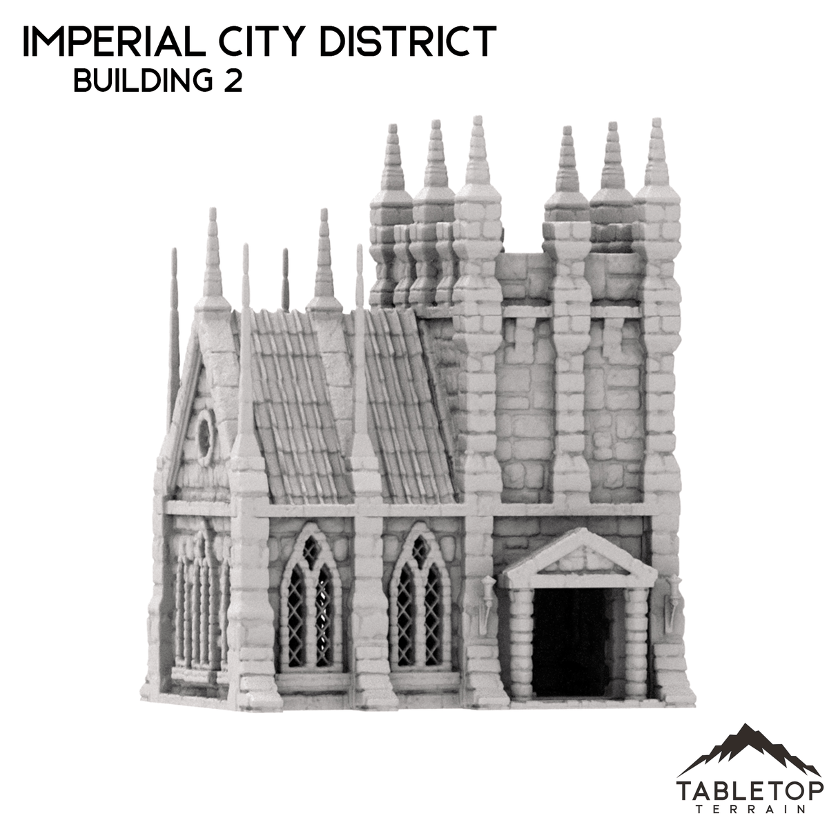 Tabletop Terrain Ruins Imperial City District