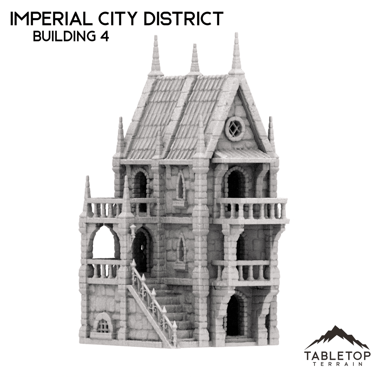 Tabletop Terrain Ruins Imperial City District