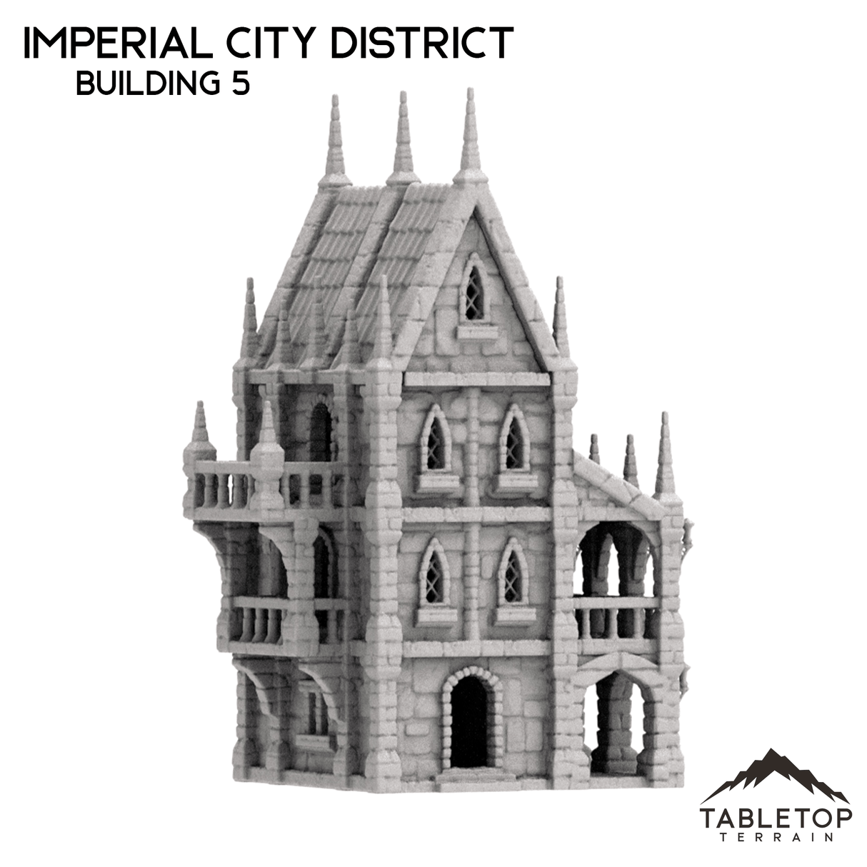 Tabletop Terrain Ruins Imperial City District