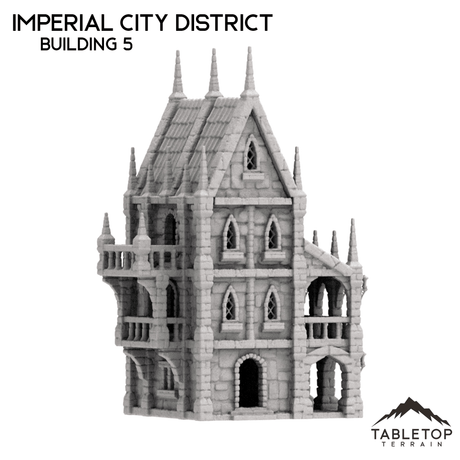 Tabletop Terrain Ruins Imperial City District