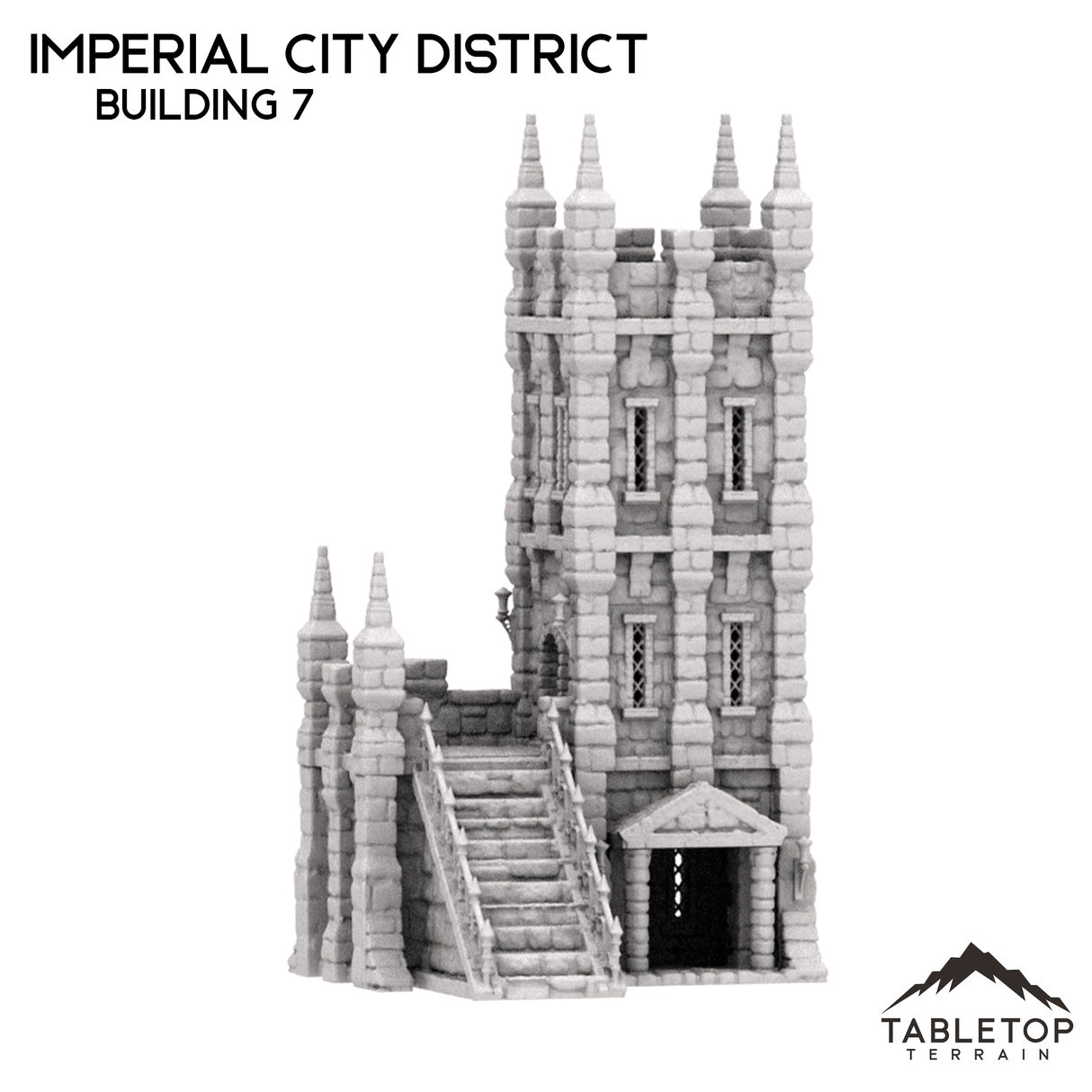 Tabletop Terrain Ruins Imperial City District
