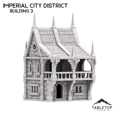 Tabletop Terrain Ruins Imperial City District