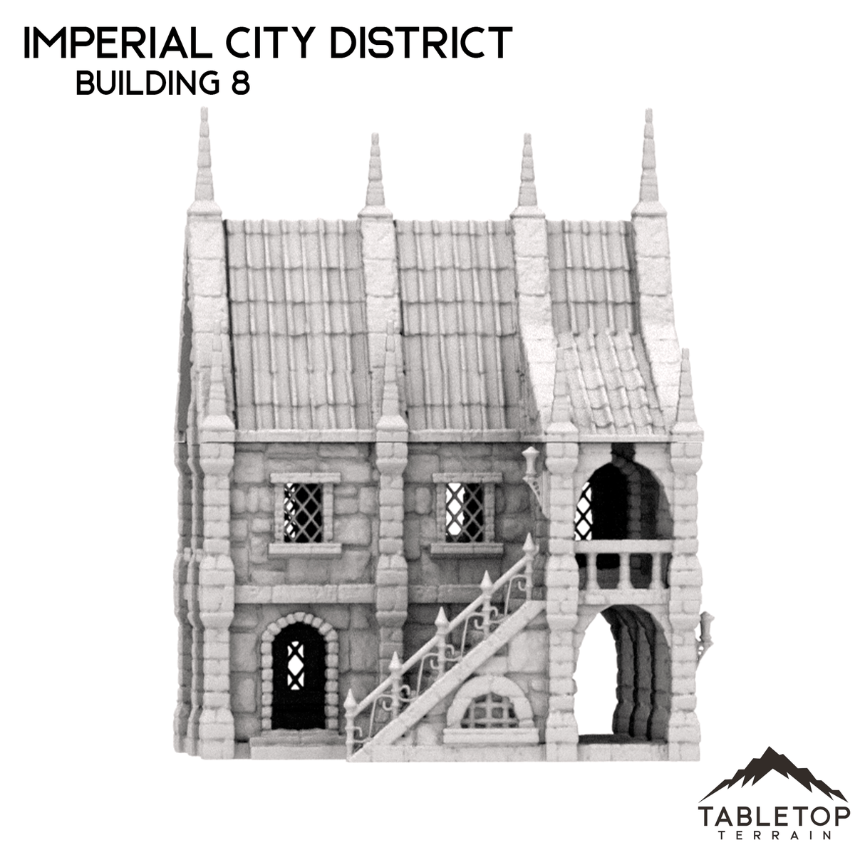 Tabletop Terrain Ruins Imperial City District