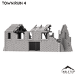 Tabletop Terrain Ruins Monte Cassino Town Ruin 4