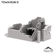 Tabletop Terrain Ruins Monte Cassino Town Ruin 9