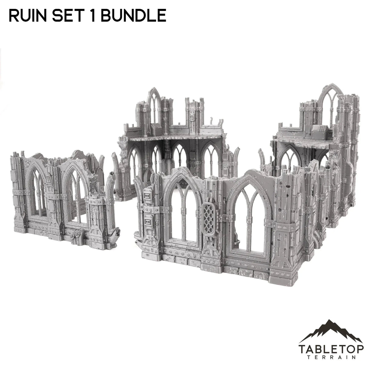 Tabletop Terrain Ruins Ruin Set 1