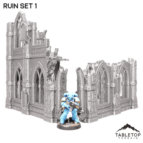 Tabletop Terrain Ruins Ruin Set 1