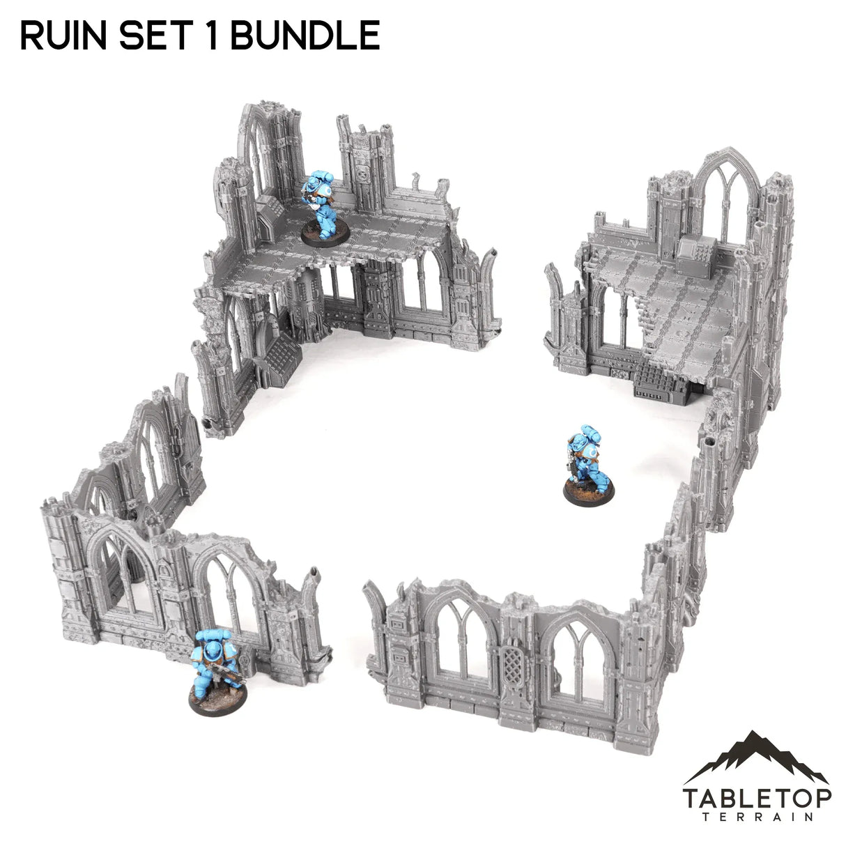 Tabletop Terrain Ruins Ruin Set 1 Bundle Ruin Set 1