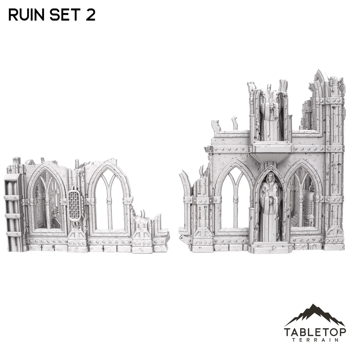 Tabletop Terrain Ruins Ruin Set 2