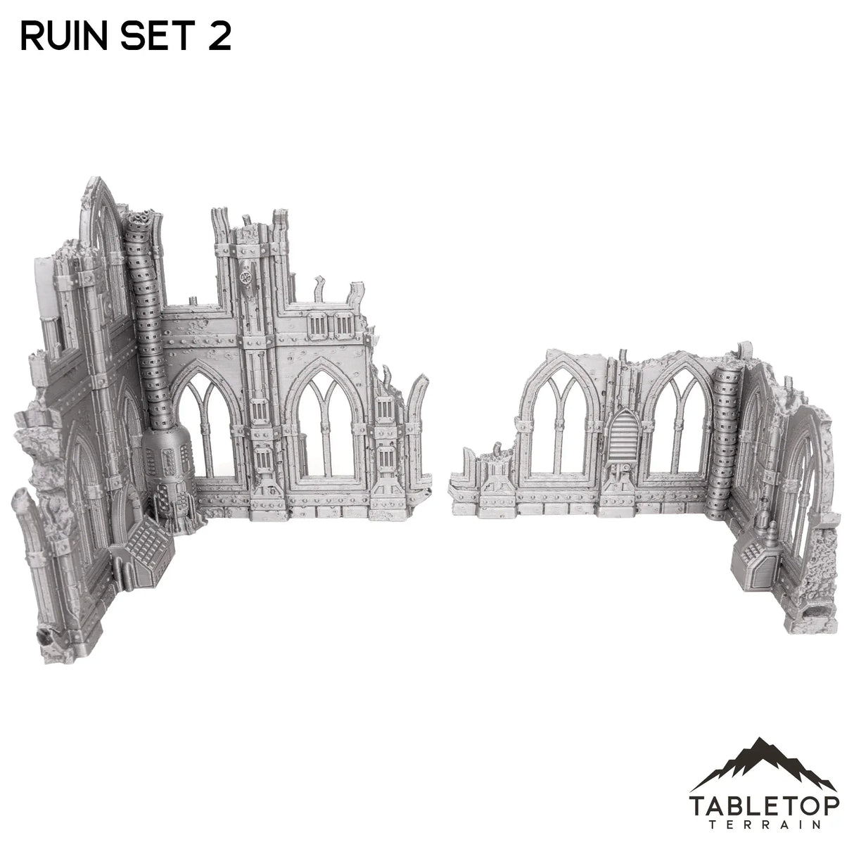 Tabletop Terrain Ruins Ruin Set 2