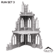 Tabletop Terrain Ruins Ruin Set 3