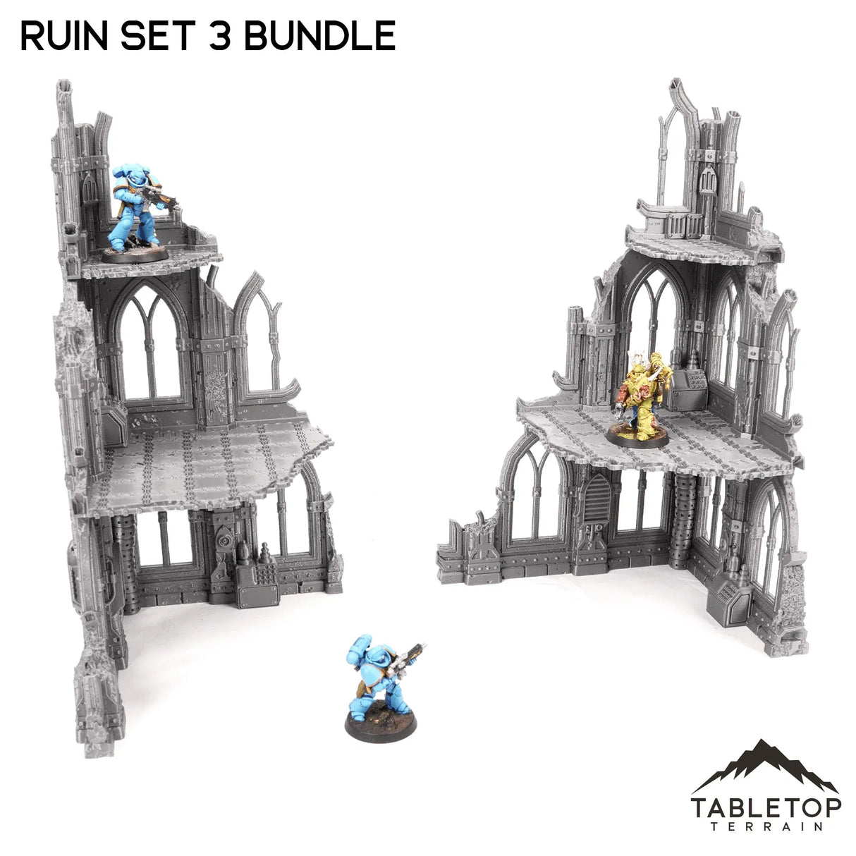 Tabletop Terrain Ruins Ruin Set 3 Bundle Ruin Set 3