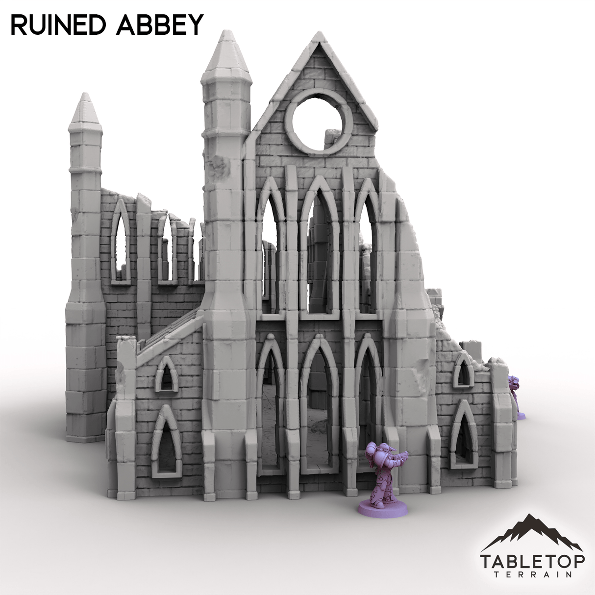 Tabletop Terrain Ruins Ruined Abbey