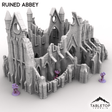 Tabletop Terrain Ruins Ruined Abbey