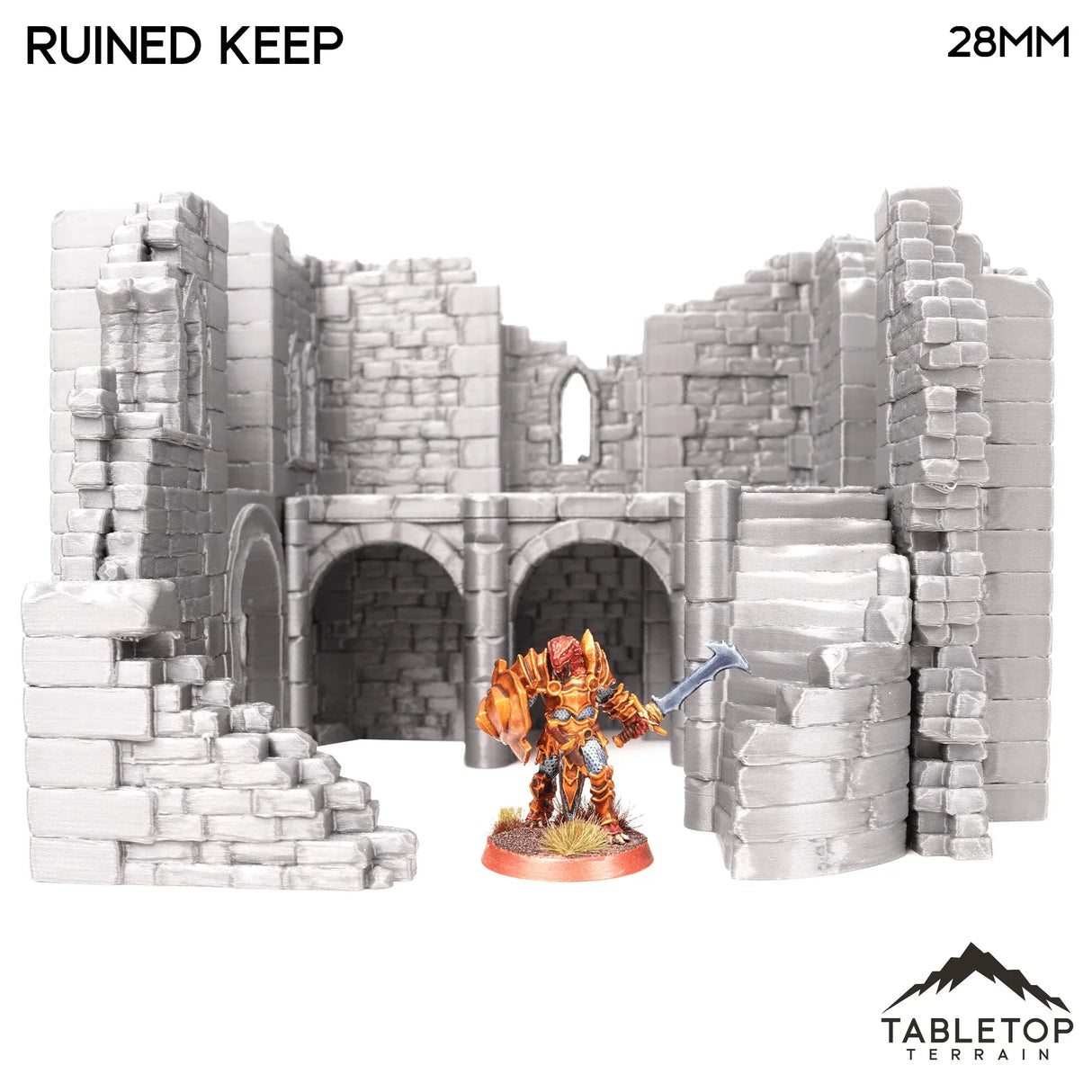 Tabletop Terrain Ruins Ruined Keep