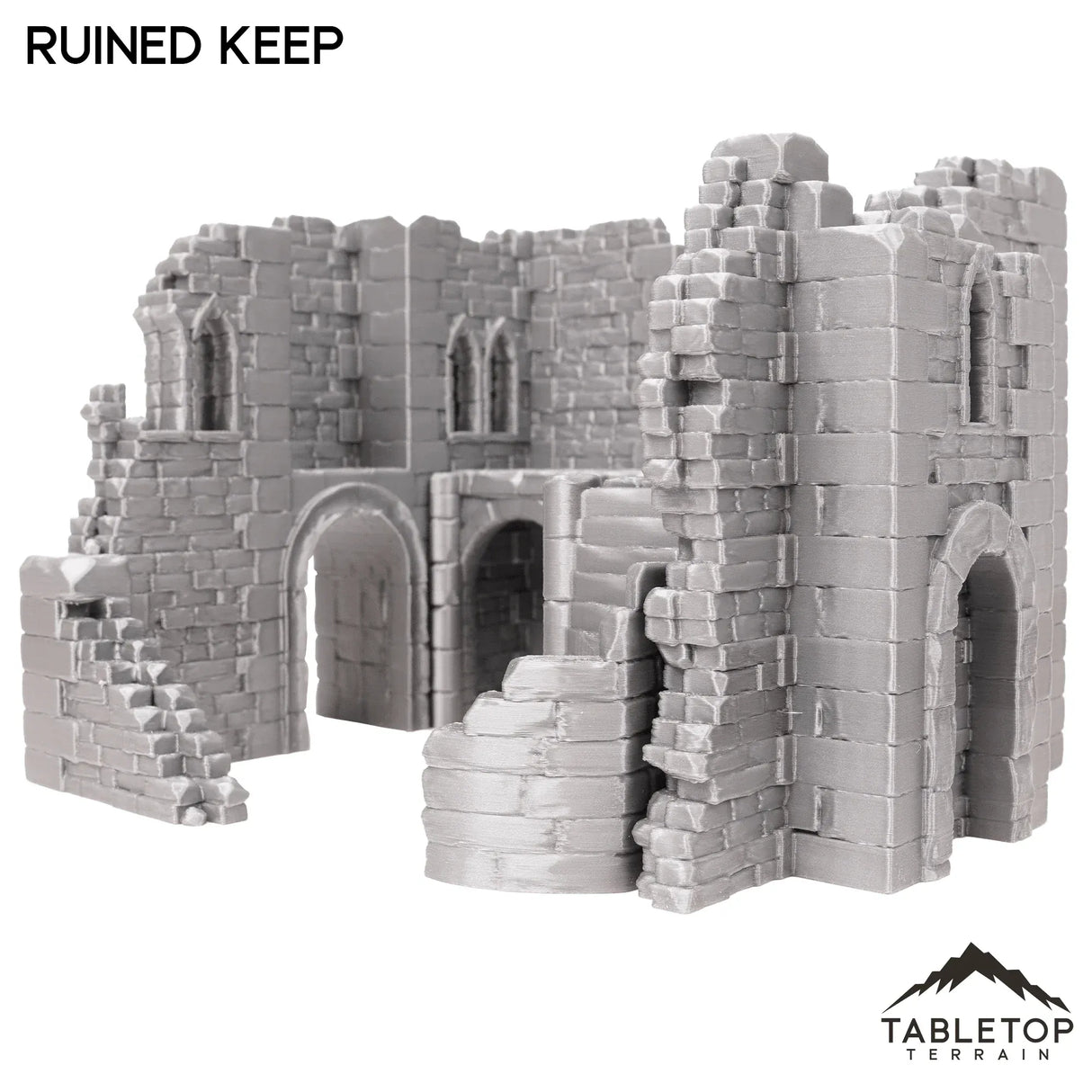 Tabletop Terrain Ruins Ruined Keep