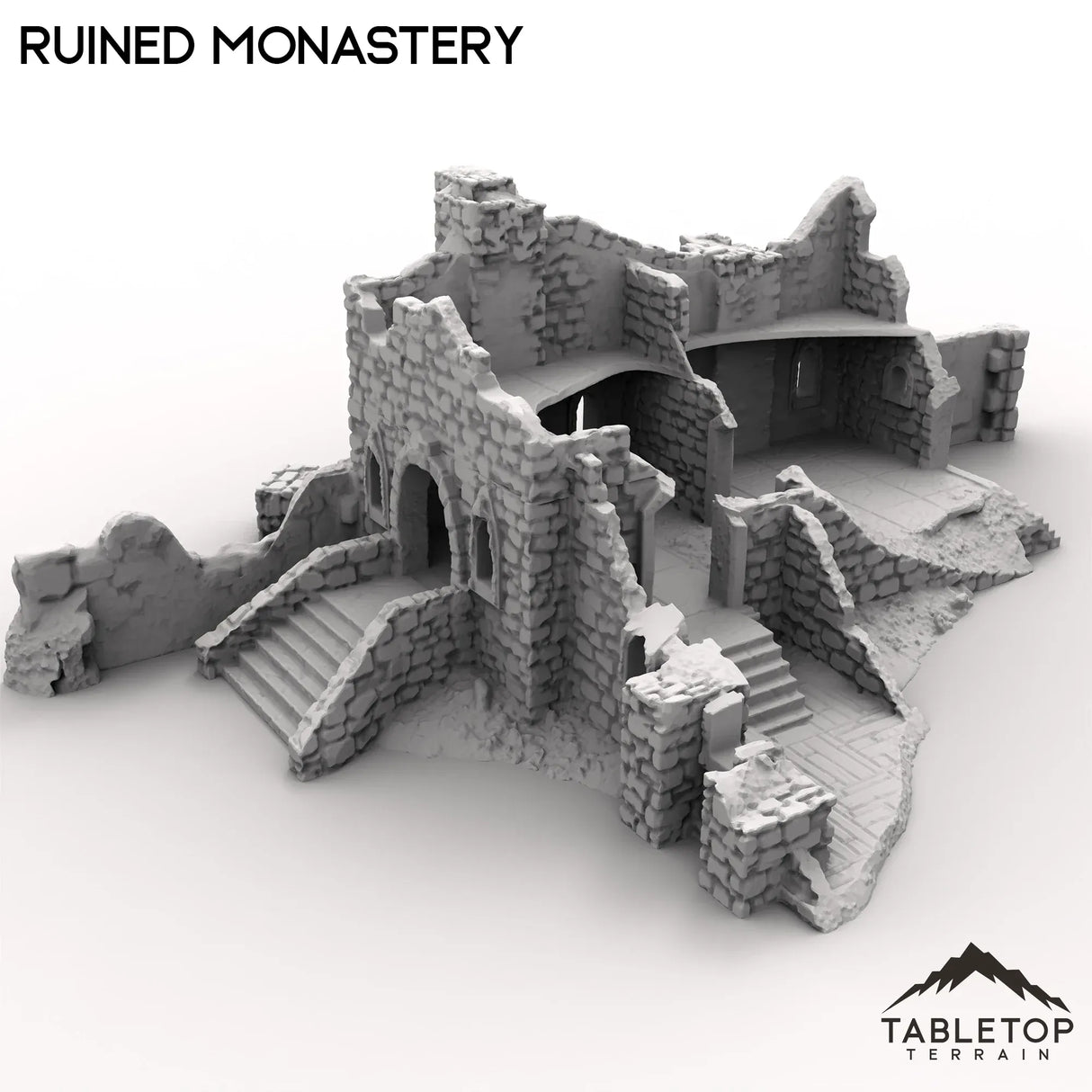 Tabletop Terrain Ruins Ruined Monastery